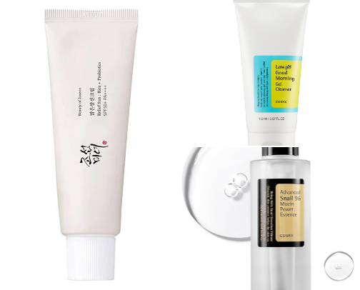 Skincare I recommend cover photo collage