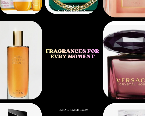 Perfumes for Every Mood and Moment cover photo collage