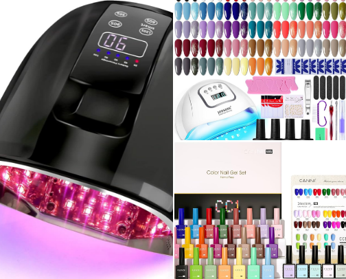 “Start Your Nail Business from Home 💅” cover photo collage