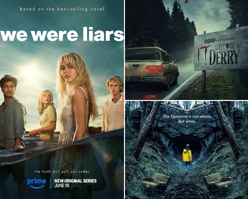 Shows for thriller/horror fans. cover photo collage