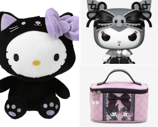 Sanrio for the Goth girlies cover photo collage