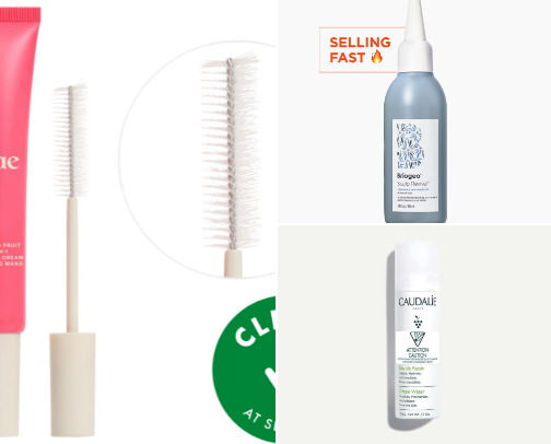 In my Cart skin + beauty products cover photo collage