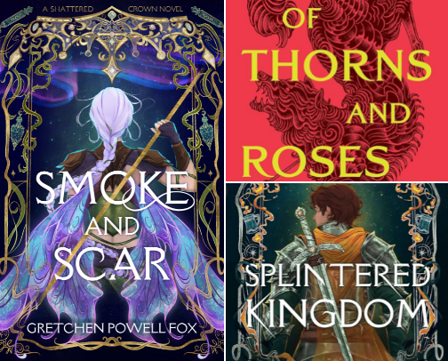 Fae book recs cover photo collage