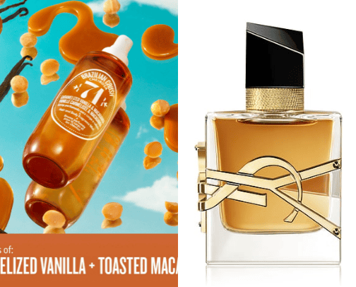 Parfumes cover photo collage
