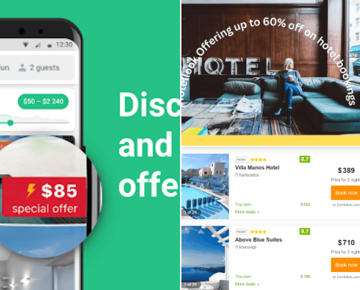 Best hotels for your Christmas vacation (Hotels in different beautiful cities) cover photo collage