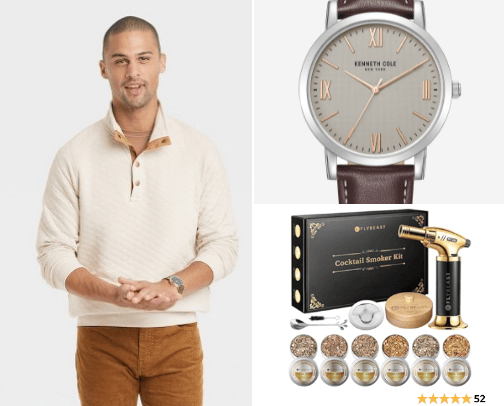 Gifts For Him cover photo collage
