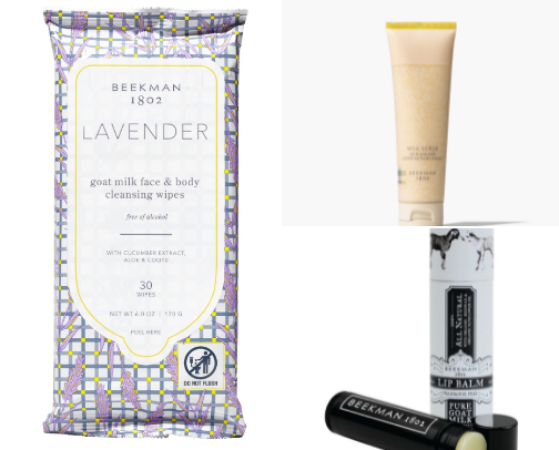 Beekman 1802 skincare favs I love 💕 cover photo collage
