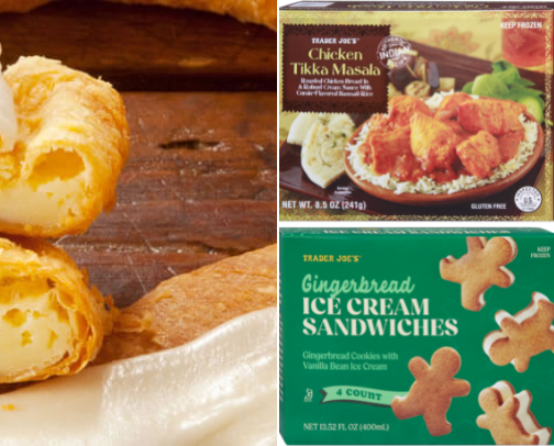 Trader Joe's Obsessions cover photo collage