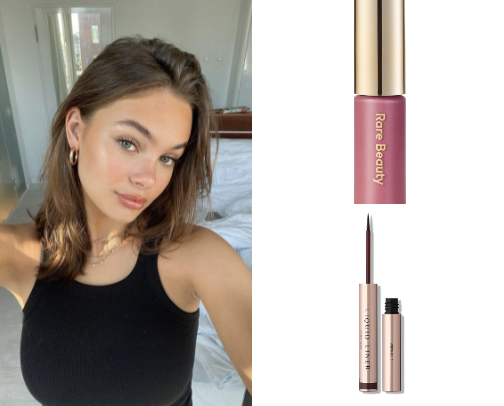 The most dewy clean girl makeup routine :) cover photo collage