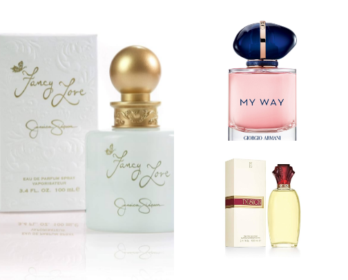 Smell like a goddess cover photo collage