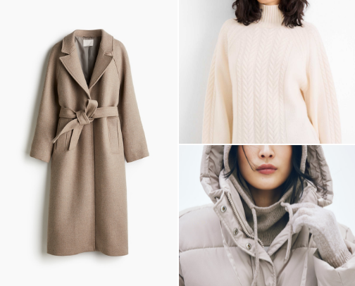 Winter outfits ❄️ cover photo collage