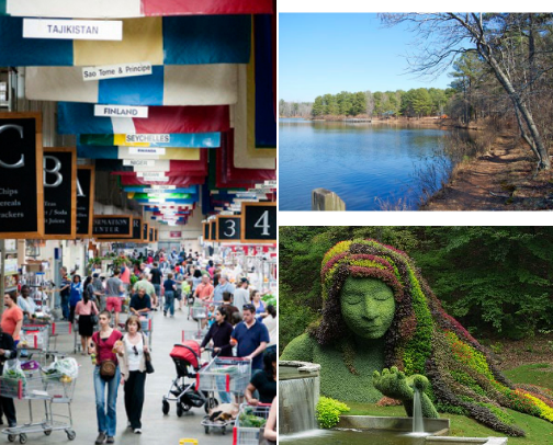 Places to Explore in Atlanta Off the Beaten Path cover photo collage