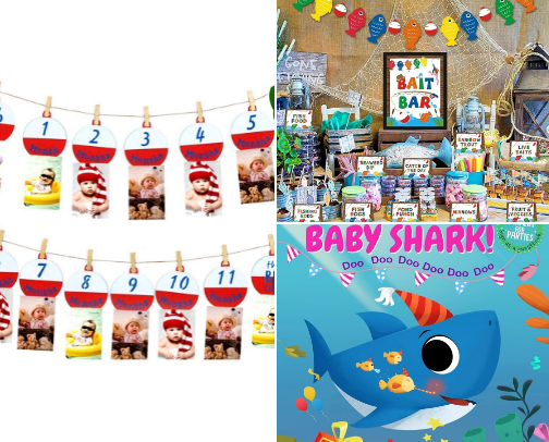 Birthday Party Themes 🎉 cover photo collage