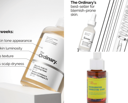 Skincare Essentials cover photo collage