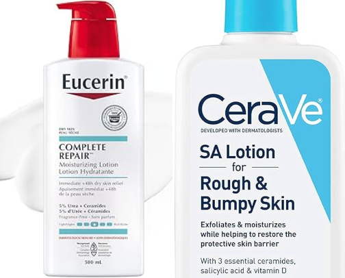Favorite Products for Bumpy Skin cover photo collage