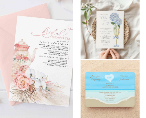 18 Great Bridal Shower Theme Ideas cover photo collage