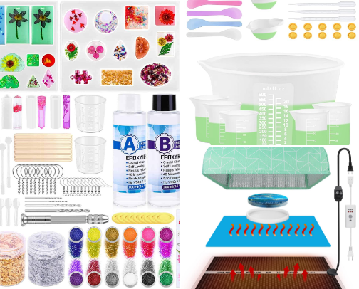 Craft For Profit: Amazon Resin Crafts To Make & Sell cover photo collage