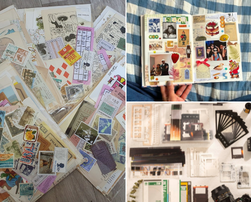 Junk Journal Supplies to Level Up Your Pages cover photo collage