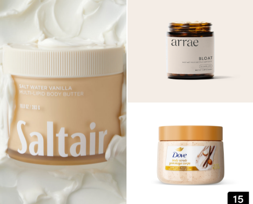 body care cover photo collage