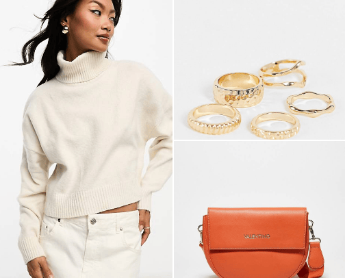 Peachy vibes | softness and warm tone cover photo collage