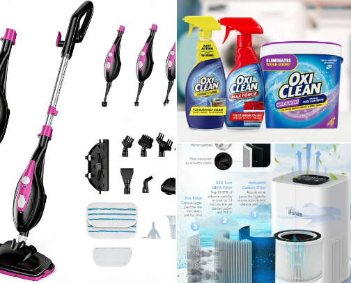 Cleaning House cover photo collage