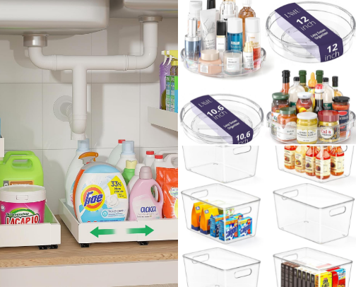 Kitchen Organization Finds cover photo collage