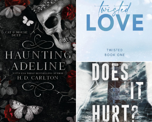 Romance Books cover photo collage