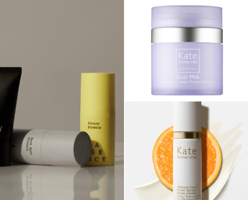 Skincare Faves cover photo collage