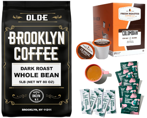 Fresh Coffee with no additives or chemicals ☕ cover photo collage