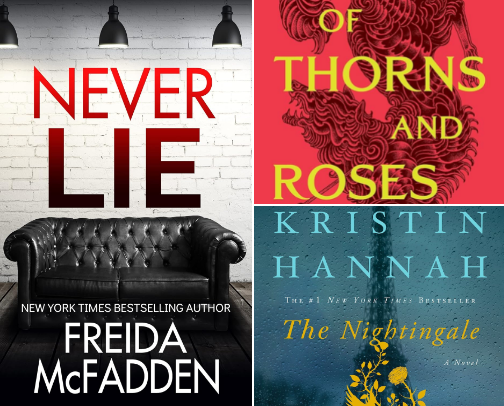 My favorite book recs cover photo collage