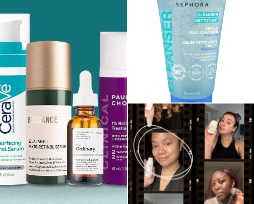 Skin Care cover photo collage
