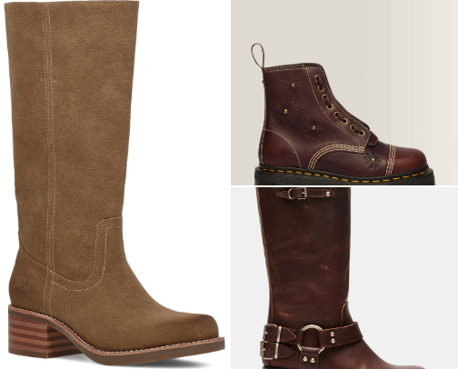 Giving Summer the BOOT  (Cute boots for FALL) cover photo collage