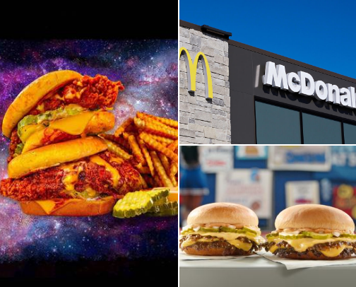 Food review cover photo collage