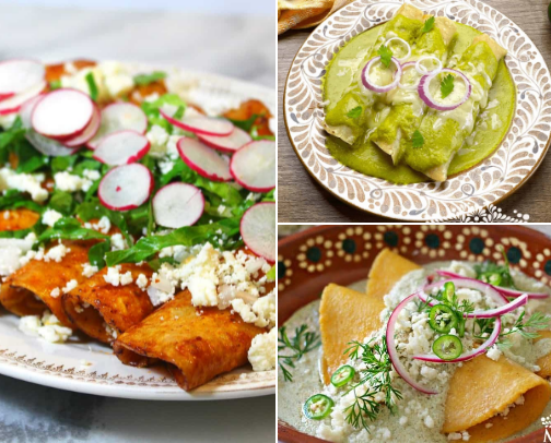 The Ultimate Enchiladas Collection (Red, Green & More) cover photo collage