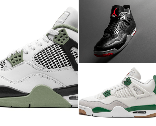 AIR Jordan 4 cover photo collage