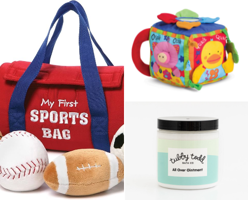 Baby Gift Ideas cover photo collage