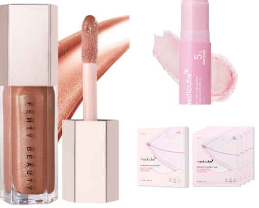 My favorite beauty recs cover photo collage