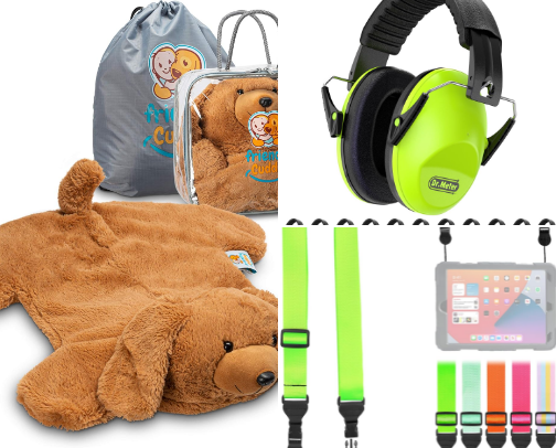Sensory & Comfort Essentials for Special Needs Kids cover photo collage