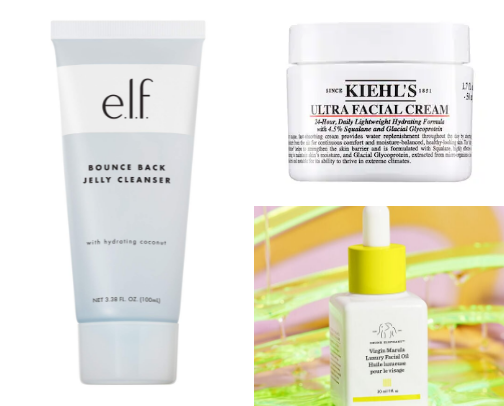 Skin Care cover photo collage