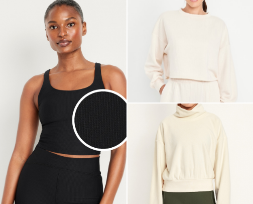 old navy finds cover photo collage