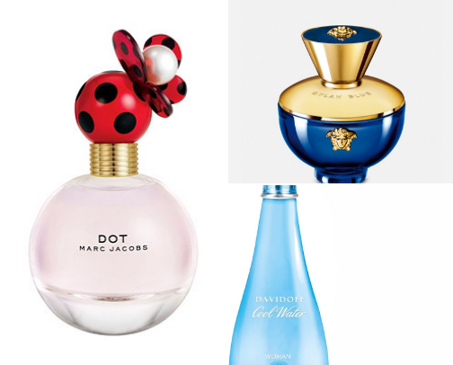 My favorite perfume cover photo collage