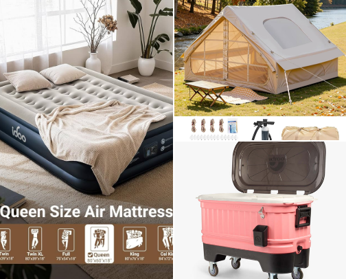 Glamp Ready Must-Haves ✨🏕️ cover photo collage