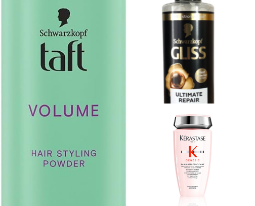 Hair care cover photo collage