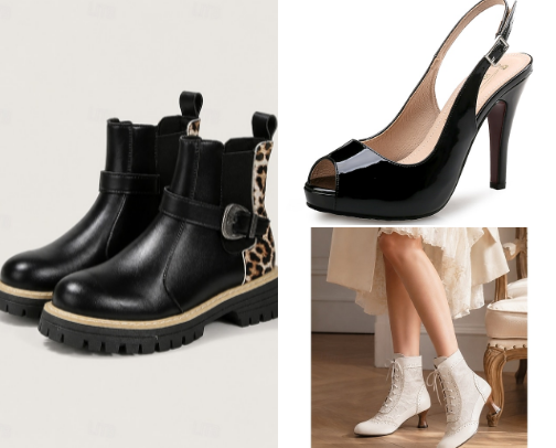 Footwear I’d Recommend👠 cover photo collage