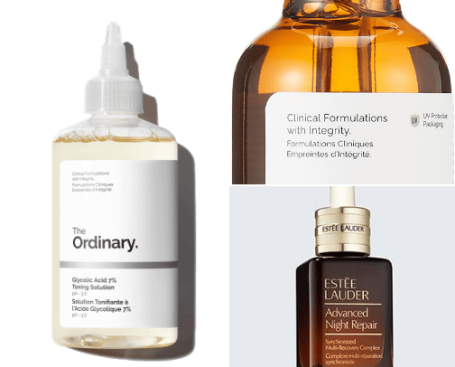Skincare list that counts 💆🏼‍♀️ cover photo collage