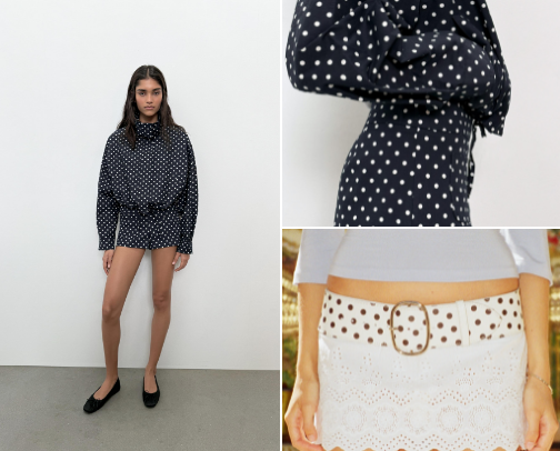 Poke Around Polka Dots cover photo collage