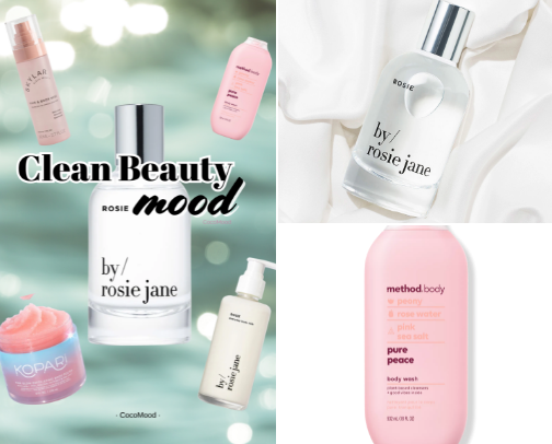 Clean Beauty Mood Stack cover photo collage