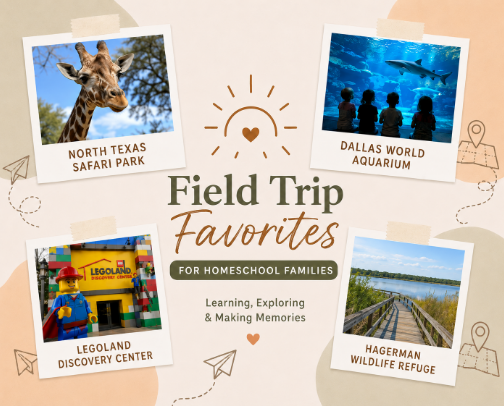 Best Homeschool Field Trip Spots in Dallas-Fort Worth cover photo collage