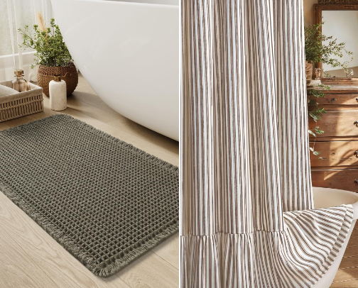 My Cozy Farmhouse finds: Bathroom Decor & Essentials! cover photo collage