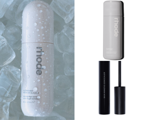 Inside Hailey Bieber’s Minimal 7-Step Skincare Routine cover photo collage